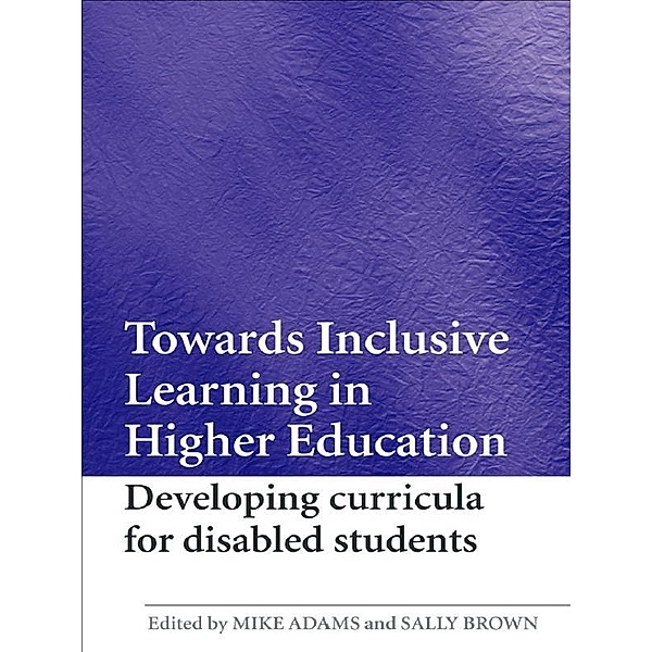 Towards Inclusive Learning in Higher Education