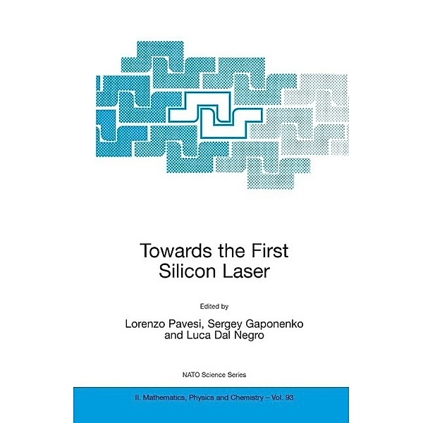 Towards the First Silicon Laser / NATO Science Series II: Mathematics, Physics and Chemistry Bd.93