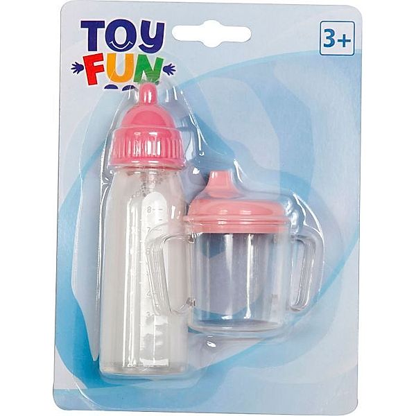 Toy Fun Milchflaschen mit Zubehör