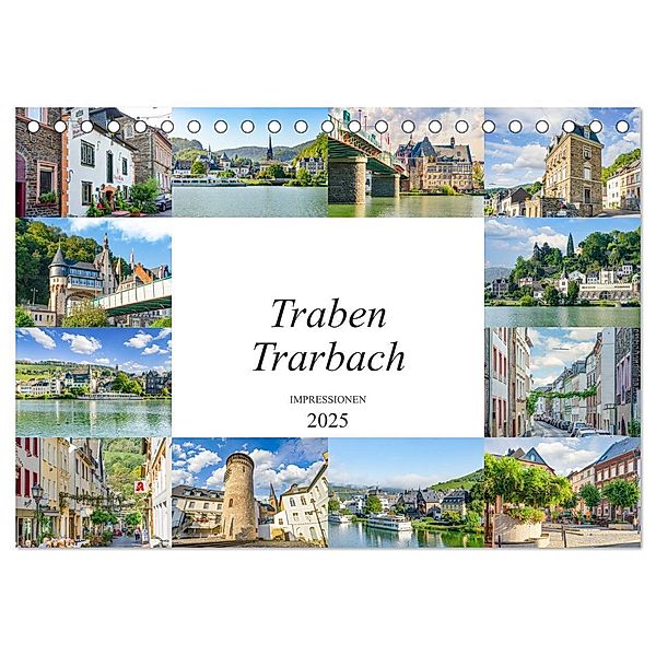 Traben Trarbach Impressionen (Tischkalender 2025 DIN A5 quer), CALVENDO Monatskalender, Calvendo, Dirk Meutzner