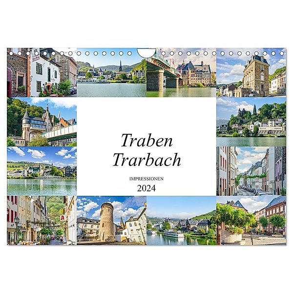 Traben Trarbach Impressionen (Wandkalender 2024 DIN A4 quer), CALVENDO Monatskalender, Dirk Meutzner