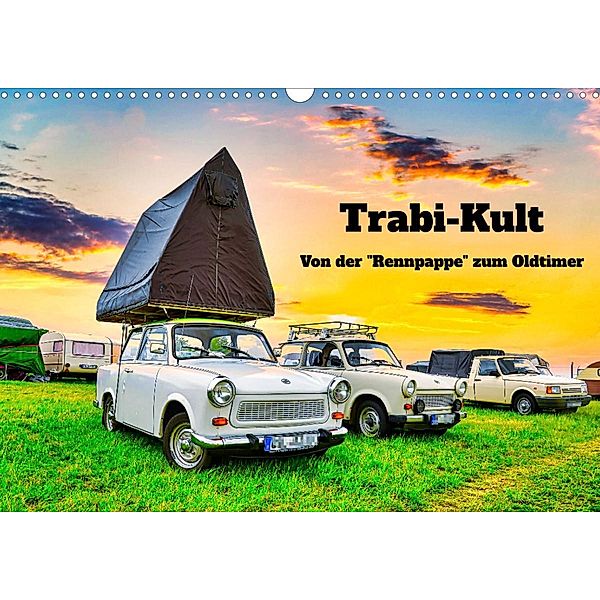 Trabi-Kult (Wandkalender 2023 DIN A3 quer), Solveig Rogalski