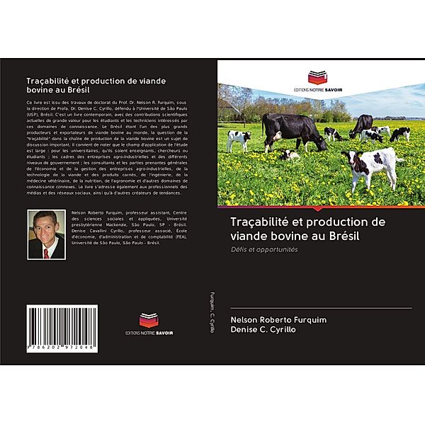 Traçabilité et production de viande bovine au Brésil, Nelson Roberto Furquim, Denise C. Cyrillo
