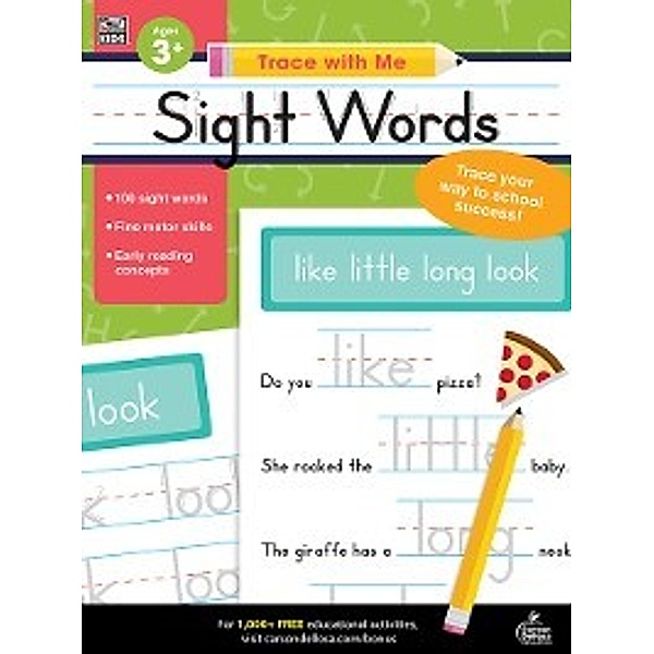 Trace with Me: Trace with Me Sight Words