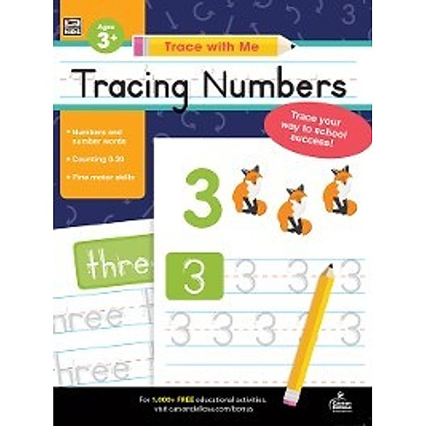 Trace with Me: Trace with Me Tracing Numbers