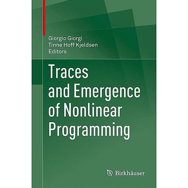 Traces and Emergence of Nonlinear Programming