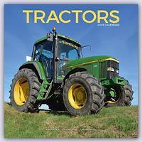 Tractors - Traktoren 2023 - 16-Monatskalender, Avonside Publishing Ltd