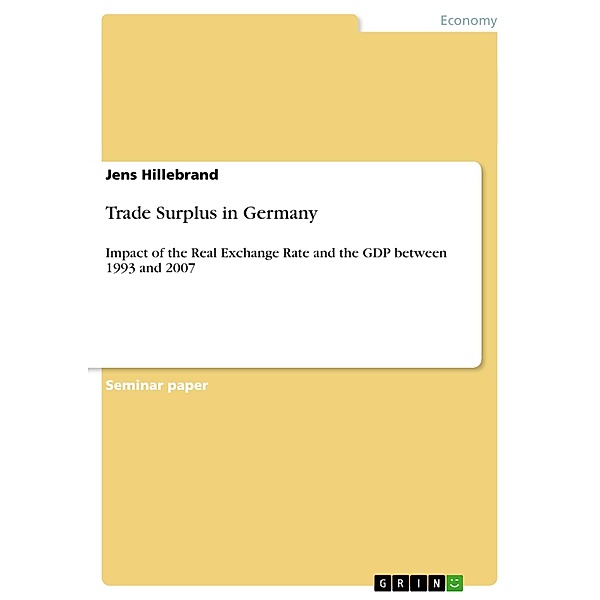 Trade Surplus in Germany, Jens Hillebrand