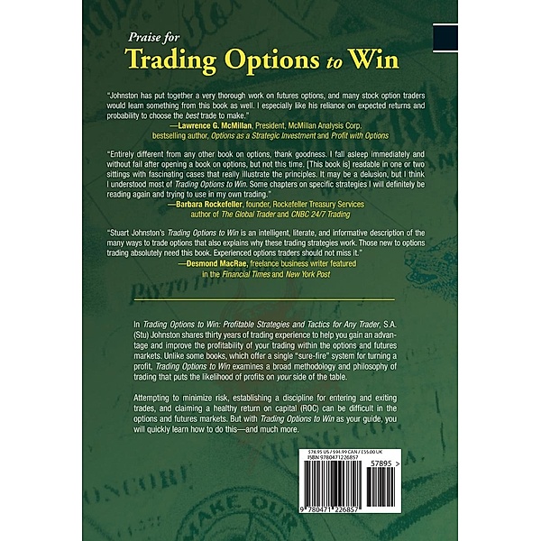 Trading Options to Win, Stuart A. Johnston