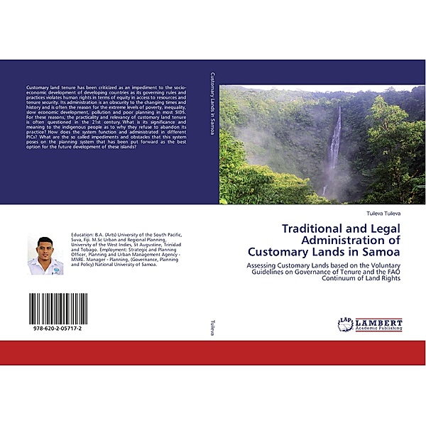 Traditional and Legal Administration of Customary Lands in Samoa, Tuileva Tuileva