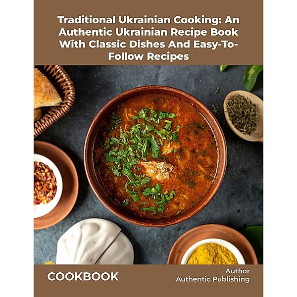 Traditional Ukrainian Cooking: An Authentic Ukrainian Recipe Book With Classic Dishes And Easy-To- Follow Recipes, Authentic Publishing