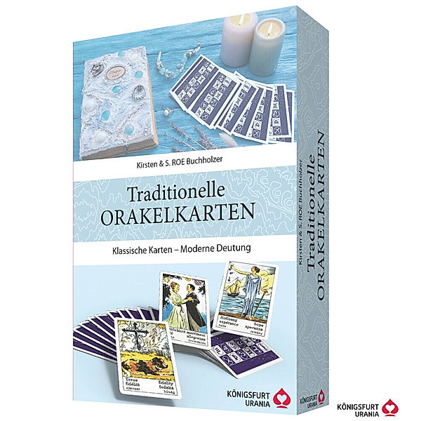 Traditionelle Orakelkarten, m. Orakelkarten, Kirsten & ROE Buchholzer