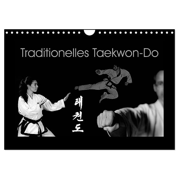 Traditionelles Taekwon-Do (Wandkalender 2024 DIN A4 quer), CALVENDO Monatskalender, elke kunkel fotografie