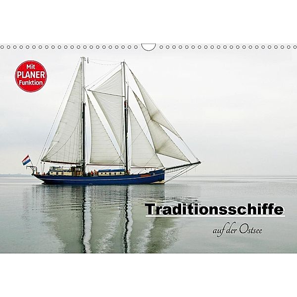 Traditionsschiffe auf der Ostsee (Wandkalender 2020 DIN A3 quer)