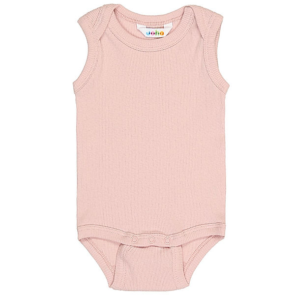 Joha Träger-Body 602 COTTON RIB in pastell rosa