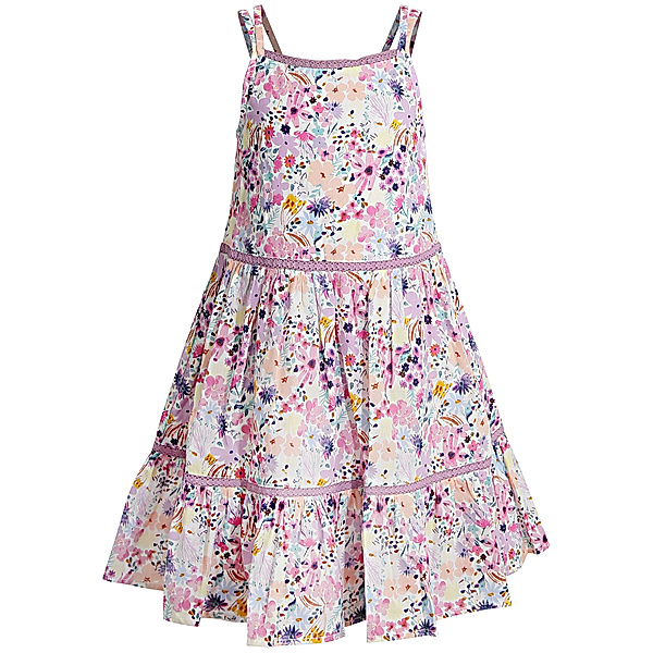 happy girls Träger-Kleid FLOWER PARADISE in flieder