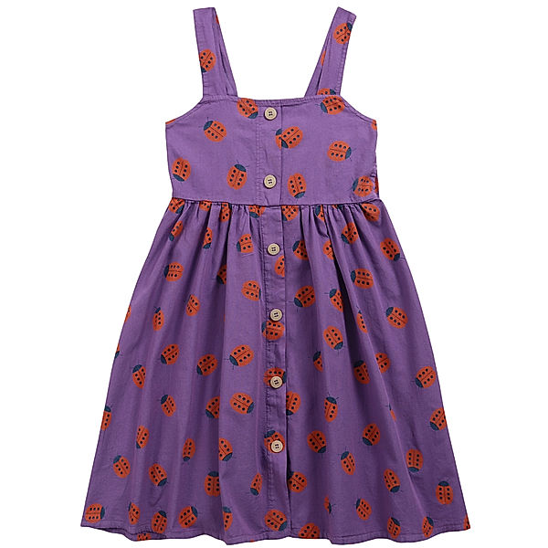 Bobo Choses Träger-Kleid LADYBUG in violet