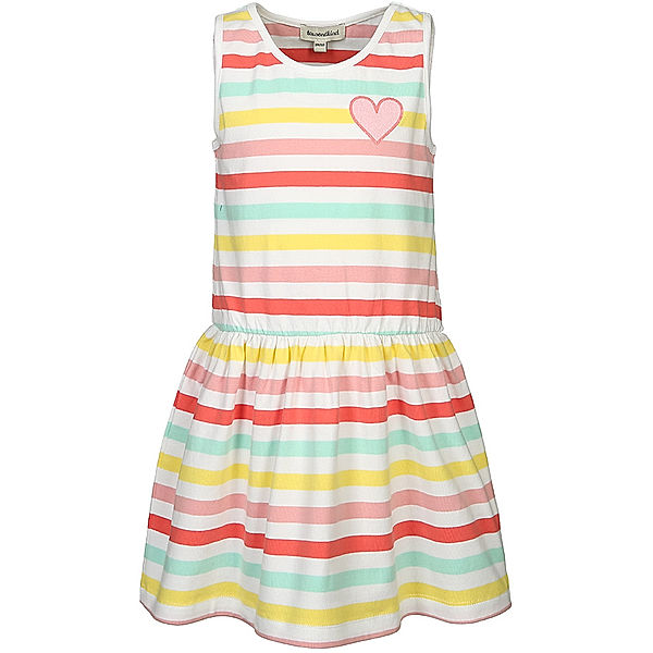 tausendkind collection Träger-Kleid SMALL HEART MULTI gestreift in bunt