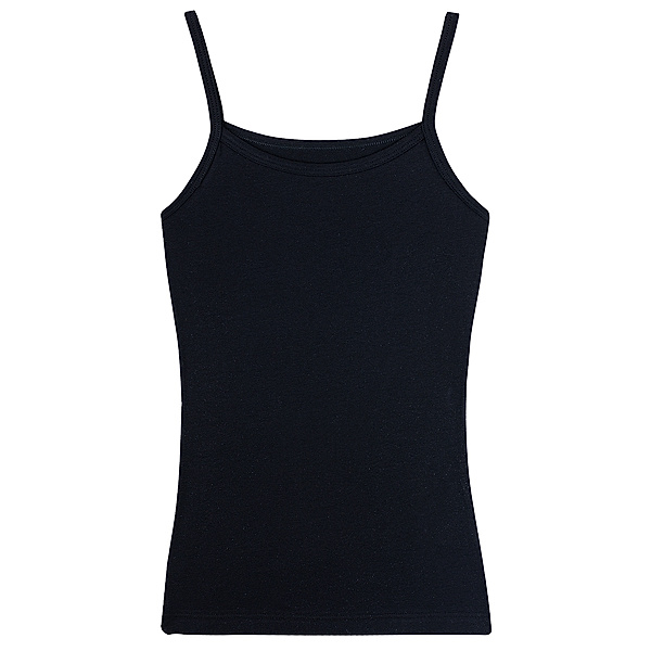 Sanetta Träger-Unterhemd BASIC TEEN in super black