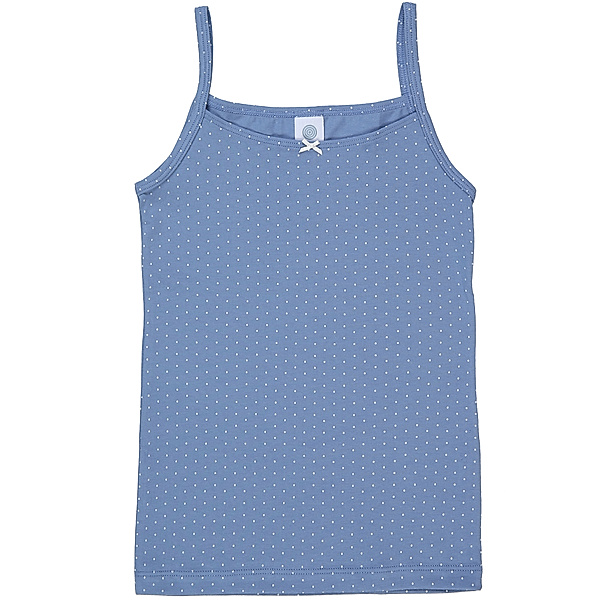 Sanetta Träger-Unterhemd IT'S TIME TO SHINE in blau