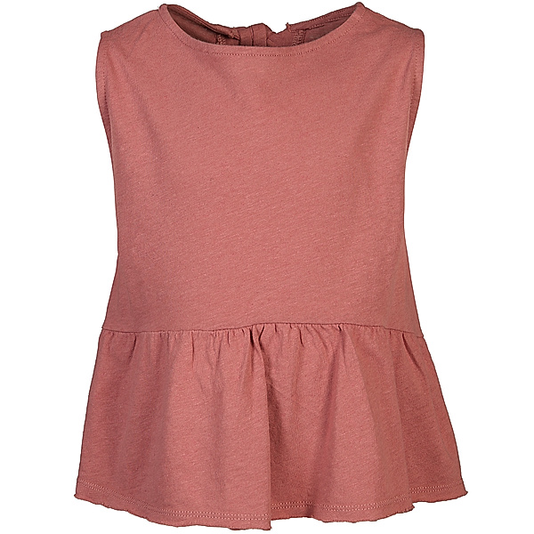 PLAY UP Trägershirt TUNIC in red clay