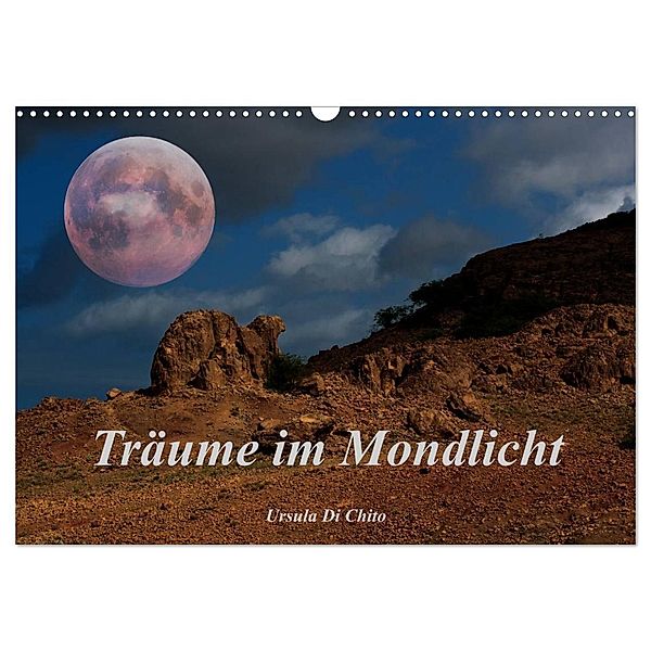 Träume im Mondlicht (Wandkalender 2024 DIN A3 quer), CALVENDO Monatskalender, Ursula Di Chito