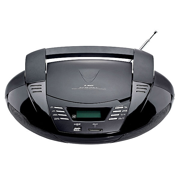 Tragbarer CD-Player/Radio mit USB