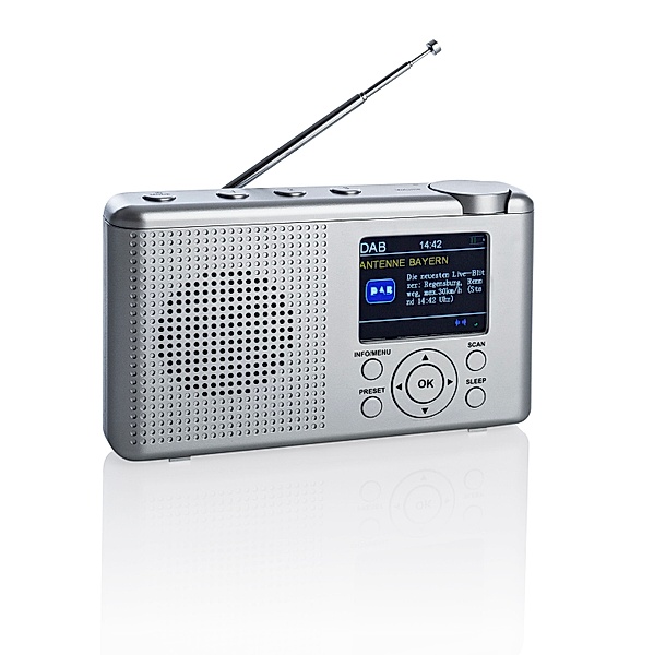 Tragbares Akku DAB+ Radio
