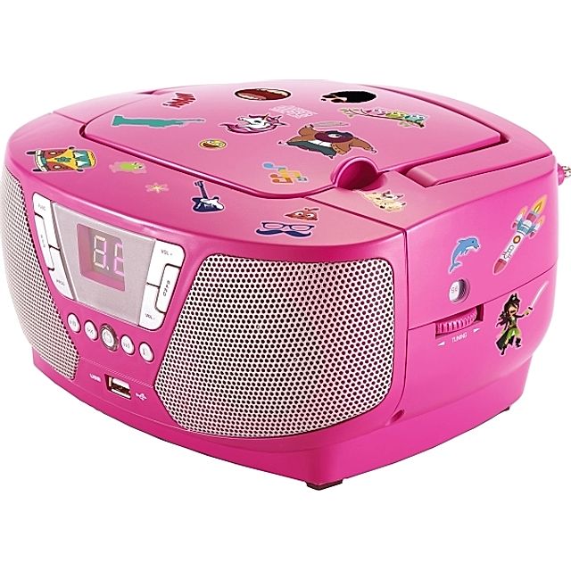 Tragbares CD Radio - Kids pink NEU bestellen | Weltbild.ch