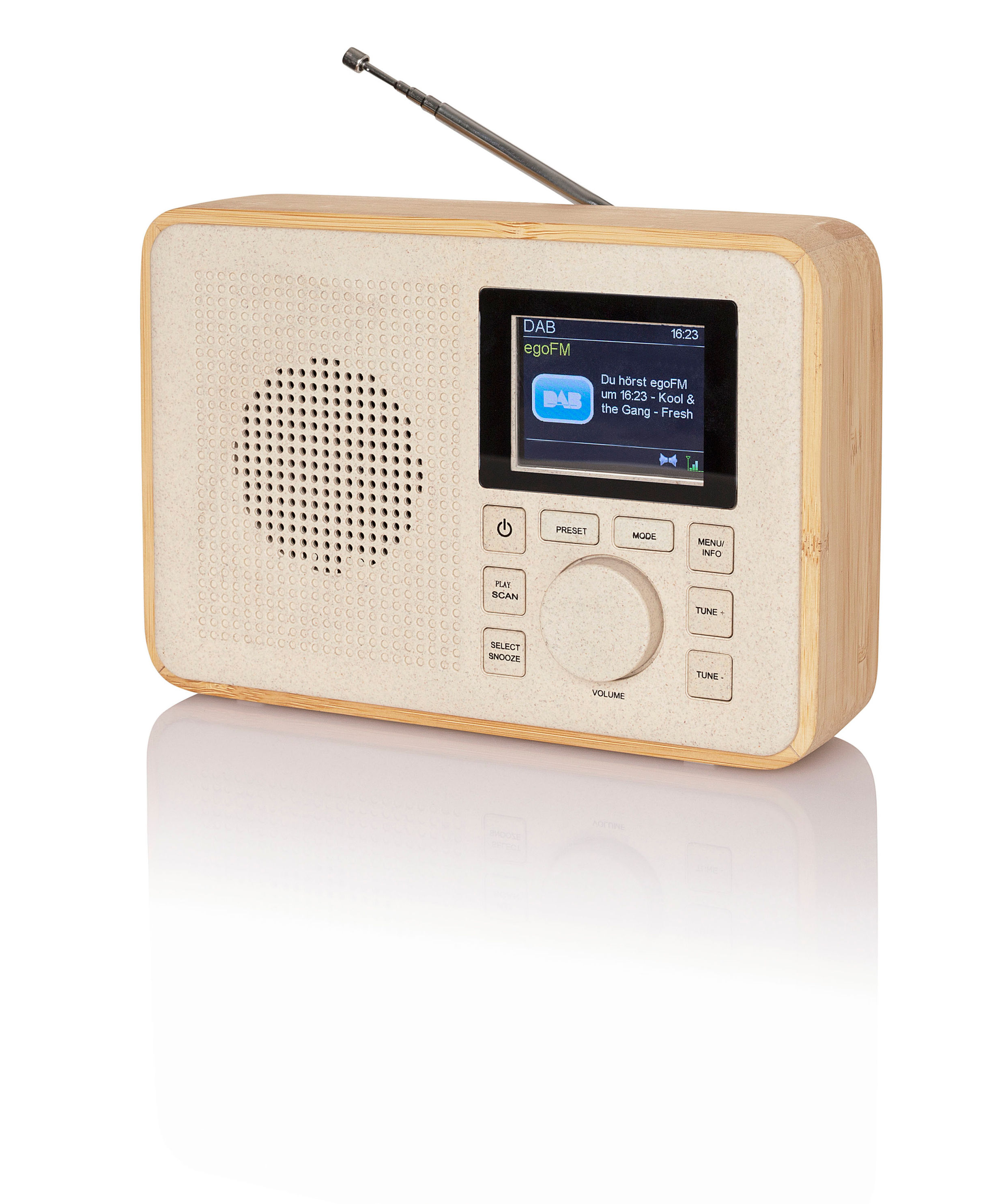 Tragbares DAB-Radio mit Holzrahmen bestellen | Weltbild.de