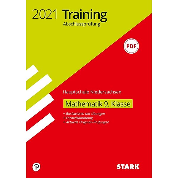 Training Abschlussprüfung Hauptschule 2021 - Mathematik 9. Klasse - Niedersachsen