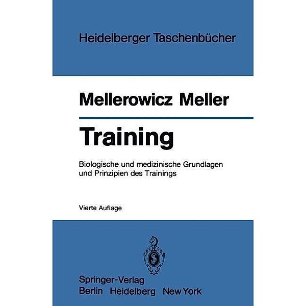 Training / Heidelberger Taschenbücher Bd.111, H. Mellerowicz, W. Meller