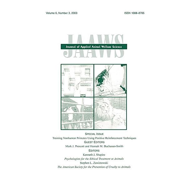 Training Nonhuman Primates Using Positive Reinforcement Techniques