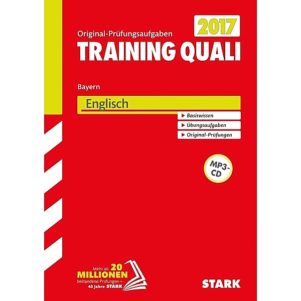 Training Quali Bayern 2017 - Englisch mit MP3-CD, Birgit Mohr