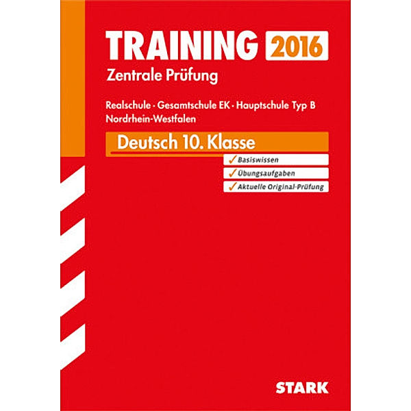 Training Zentrale Prüfung 2015: Deutsch, 10. Klasse, Realschule, Gesamtschule EK, Hauptschule Typ B Nordrhein-Westfalen, Marion von der Kammer