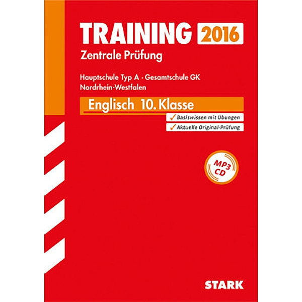 Training Zentrale Prüfung 2015: Englisch 10. Klasse Hauptschule Typ A, Gesamtschule GK Nordrhein-Westfalen, m. Lösungen u. MP3-CD, Martin Paeslack