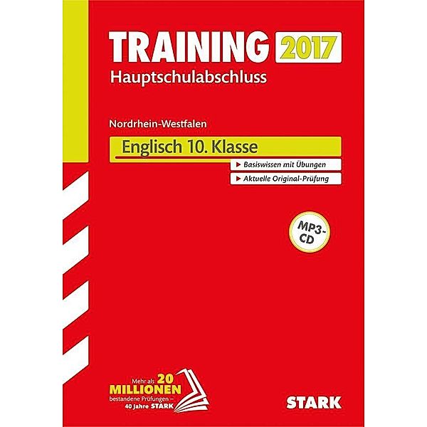 Training Zentrale Prüfung Nordrhein-Westfalen 2017 - Englisch 10. Klasse, Hauptschule Typ A, Gesamtschule GK, m. MP3-CD