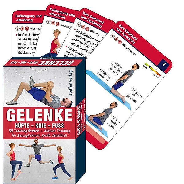 Trainingskarten Gelenke: Hüfte - Knie - Fuß, Ronald Thomschke