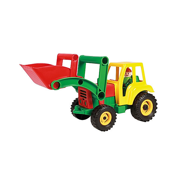 LENA® Traktor AKTIVE mit Frontschaufel in bunt