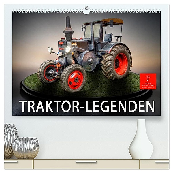 Traktor - Giganten (hochwertiger Premium Wandkalender 2024 DIN A2 quer), Kunstdruck in Hochglanz, Peter Roder