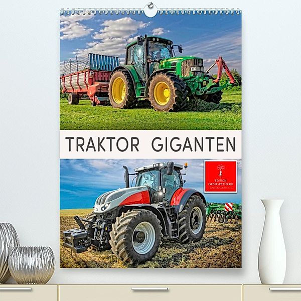 Traktor Giganten (Premium, hochwertiger DIN A2 Wandkalender 2023, Kunstdruck in Hochglanz), Peter Roder