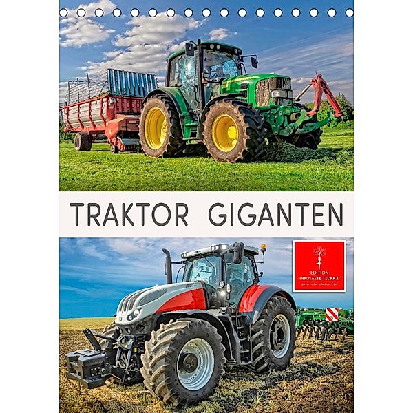 Traktor Giganten (Tischkalender 2023 DIN A5 hoch), Peter Roder