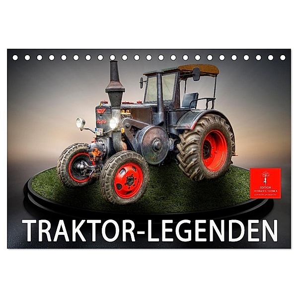 Traktor - Giganten (Tischkalender 2024 DIN A5 quer), CALVENDO Monatskalender, Peter Roder