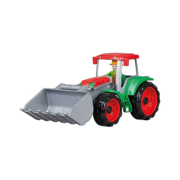 LENA® Traktor TRUXX mit Frontschaufel in rot/grün