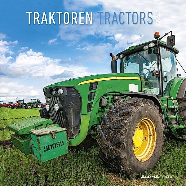 Traktoren 2022 - Broschürenkalender 30x30 cm (30x60 geöffnet) - Kalender mit Platz für Notizen - Tractors - Bildkalender