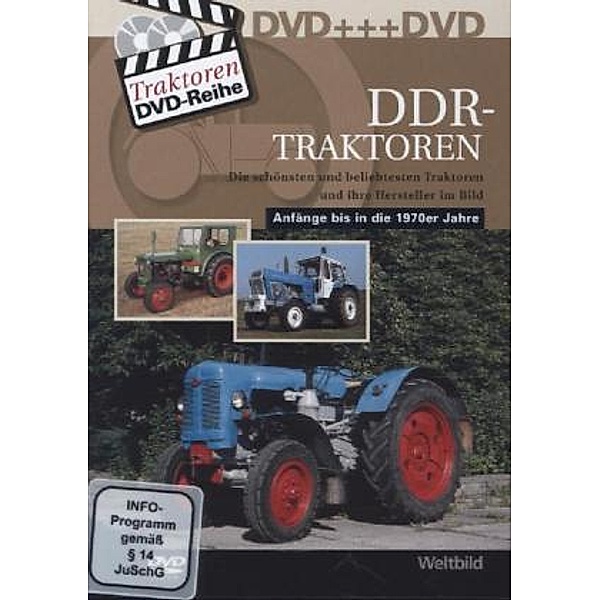 Traktoren DVD-Reihe - DDR-Traktoren - Anfänge bis in die 1970er Jahre,2 DVDs