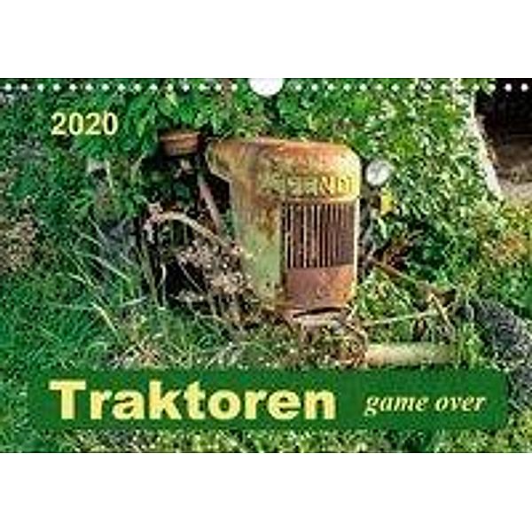 Traktoren - game over (Wandkalender 2020 DIN A4 quer), Peter Roder