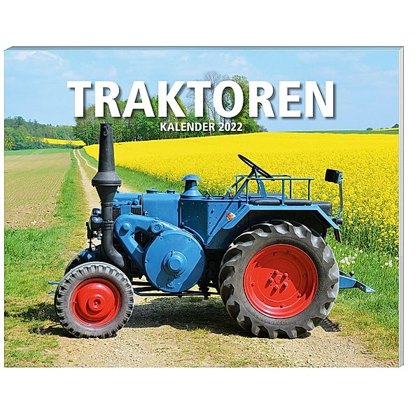 Traktoren Kalender 2022  + 2 Blechschilder