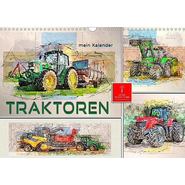 Traktoren - mein Kalender (Wandkalender 2023 DIN A3 quer), Peter Roder