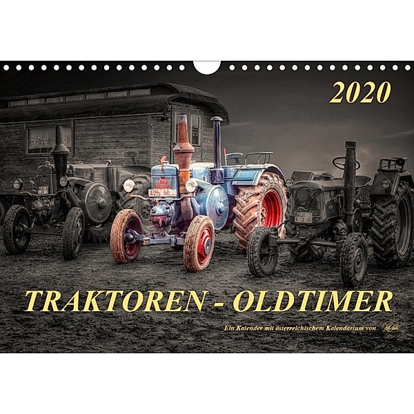 Traktoren - OldtimerAT-Version (Wandkalender 2020 DIN A4 quer), Peter Roder